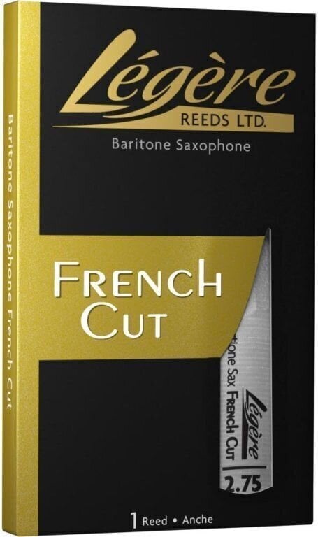 Barytone Saxophone Reed Legere French Cut BSF2.75 Barytone Saxophone Reed