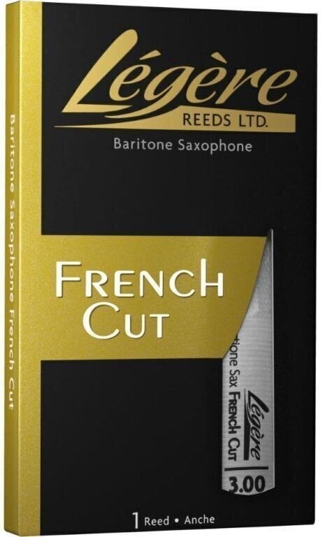 Barytone Saxophone Reed Legere French Cut BSF3.00 Barytone Saxophone Reed