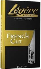Barytone Saxophone Reed Legere French Cut BSF3.00 Barytone Saxophone Reed
