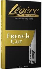 Barytone Saxophone Reed Legere French Cut BSF4.00 Barytone Saxophone Reed