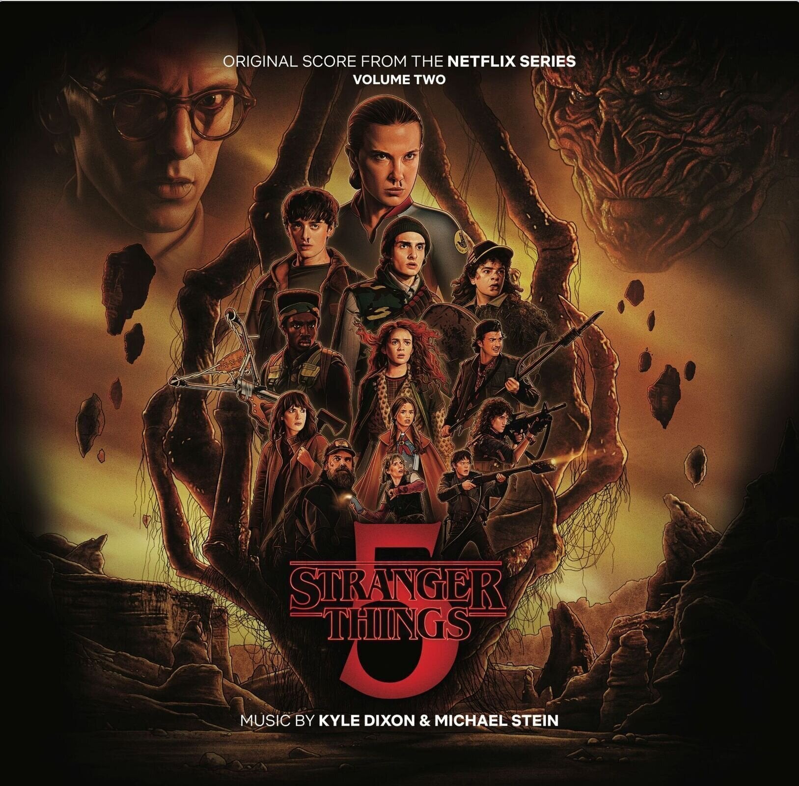 LP platňa Kyle Dixon & Michael Stein - Stranger Things 5: Original Score - Volume Two (Silver Metallic Coloured) (2 LP)