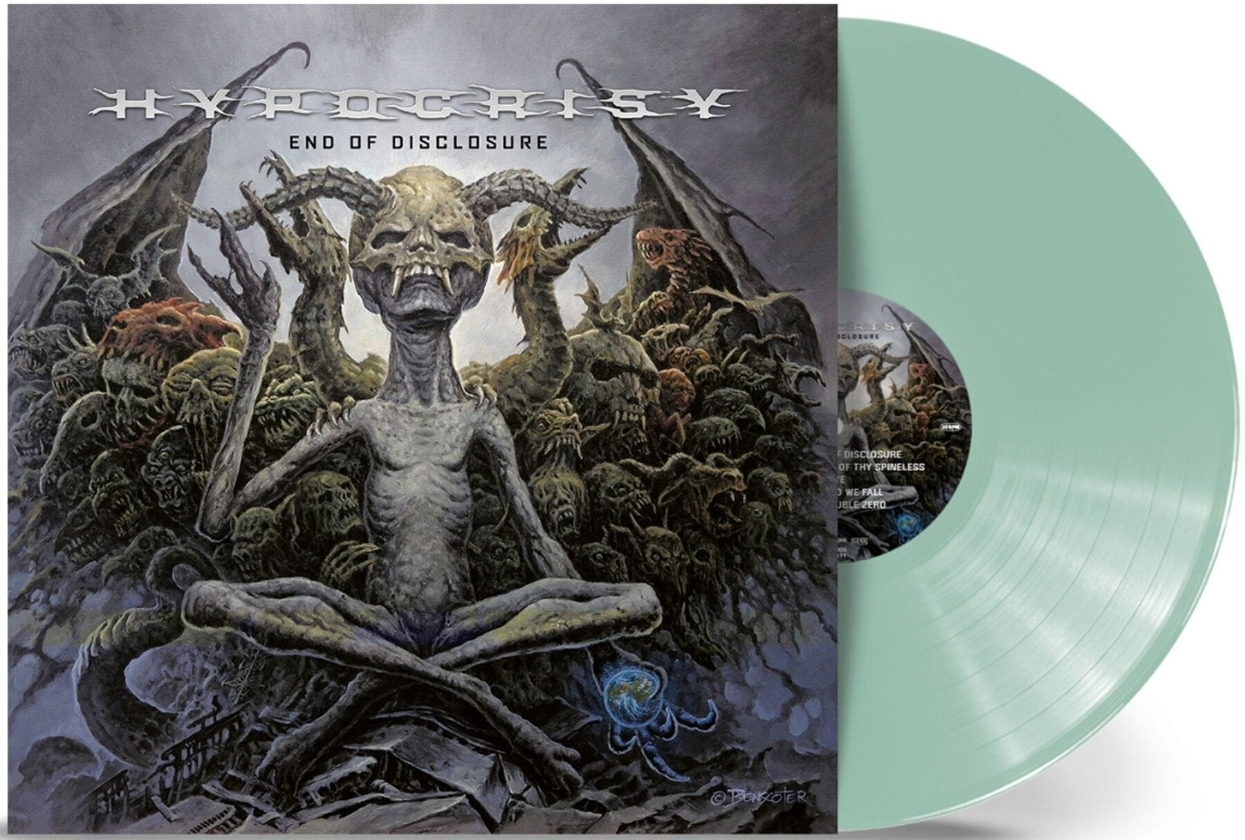 Vinüülplaat Hypocrisy - End Of Disclosure (Gatefold Sleeve) (Coke Bottle Green Coloured) (LP)