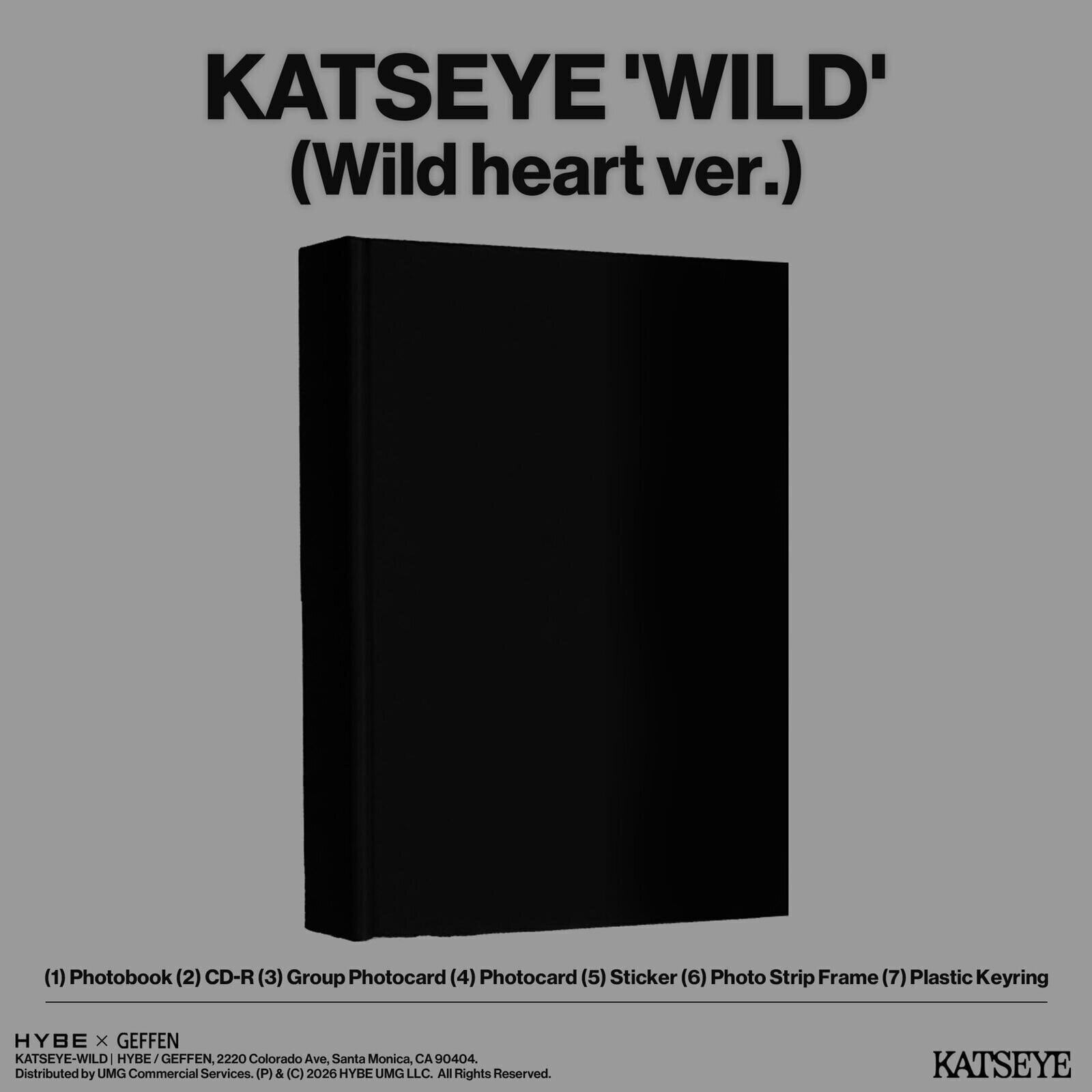 Hudobné CD KATSEYE - Wild (Wild Heart Version) (CD)