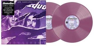 Vinyylilevy Status Quo - Live! Glasgow Apollo 29th October 1976 (Limited Edition) (Nightshade Purple Coloured) (2 LP)