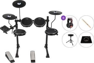 Elektronisk trommesett NRG EDK-50 LightUp Premium SET Black Elektronisk trommesett