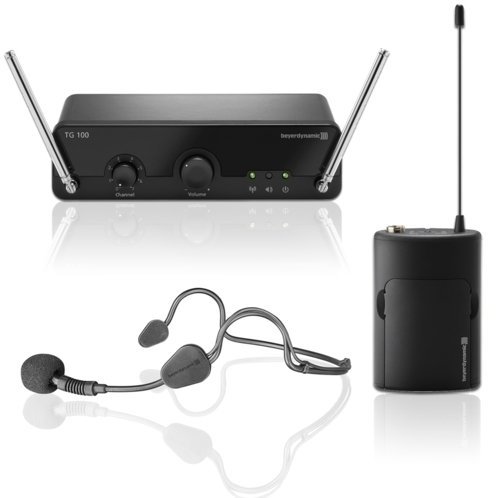 Безжични слушалки с микрофон Beyerdynamic TG 100 Wireless Beltpack Set