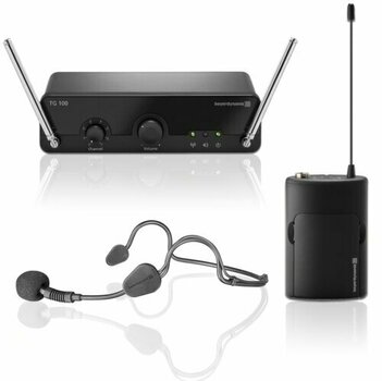 Sistem headset fără fir Beyerdynamic TG 100 Wireless Beltpack Set - 1