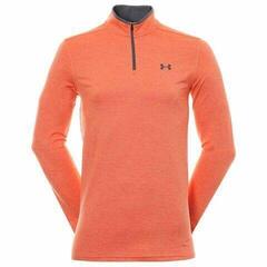 Under Armour Playoff 2.0 1/4 Zip Mens Sweater Papaya L