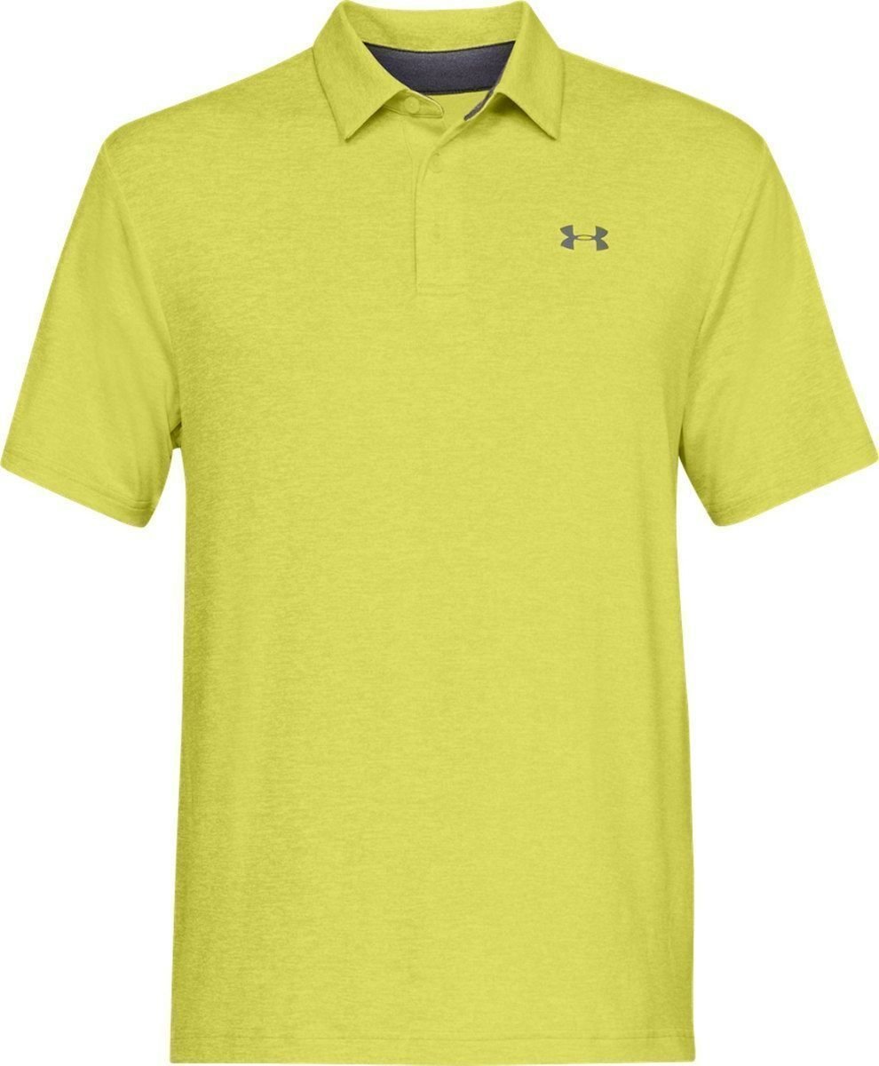 Polo trøje Under Armour Playoff Polo 2.0 Lima Bean/High-Vis Yellow L