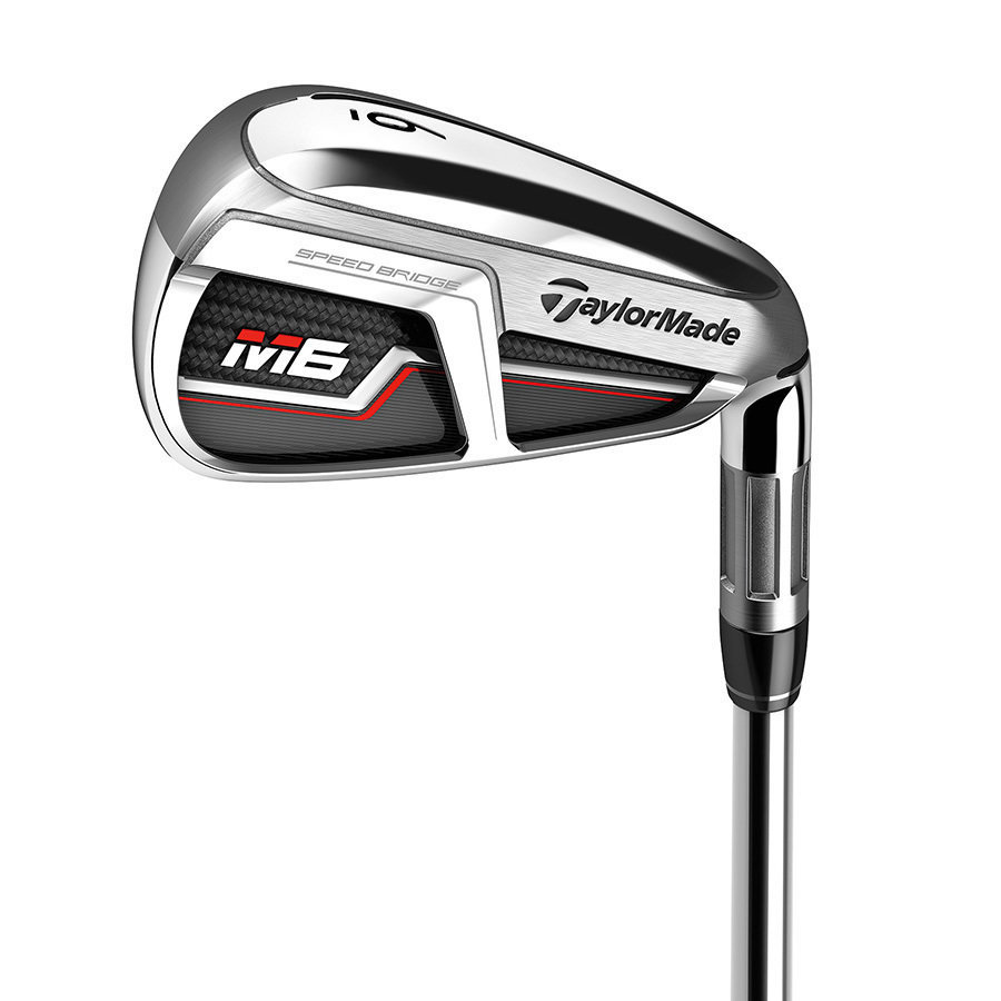 Kij golfowy - želazo TaylorMade M6 zestaw ironów stal 4-P prawe Stiff