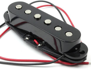 Tonabnehmer für Gitarre Partsland ST6-C-BLK Black Tonabnehmer für Gitarre