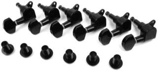 Gitár hangolókulcs Partsland J02-BK-R6 Black Gitár hangolókulcs