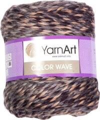 Strickgarn Yarn Art Color Wave 113 Grey Beige Strickgarn
