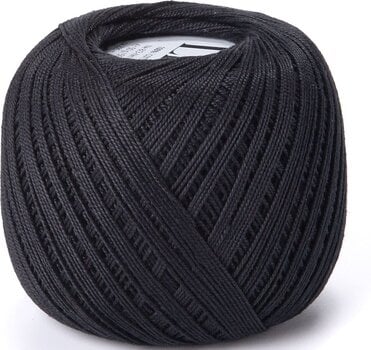 Strickgarn Yarn Art Lily 9999 Black Strickgarn - 1