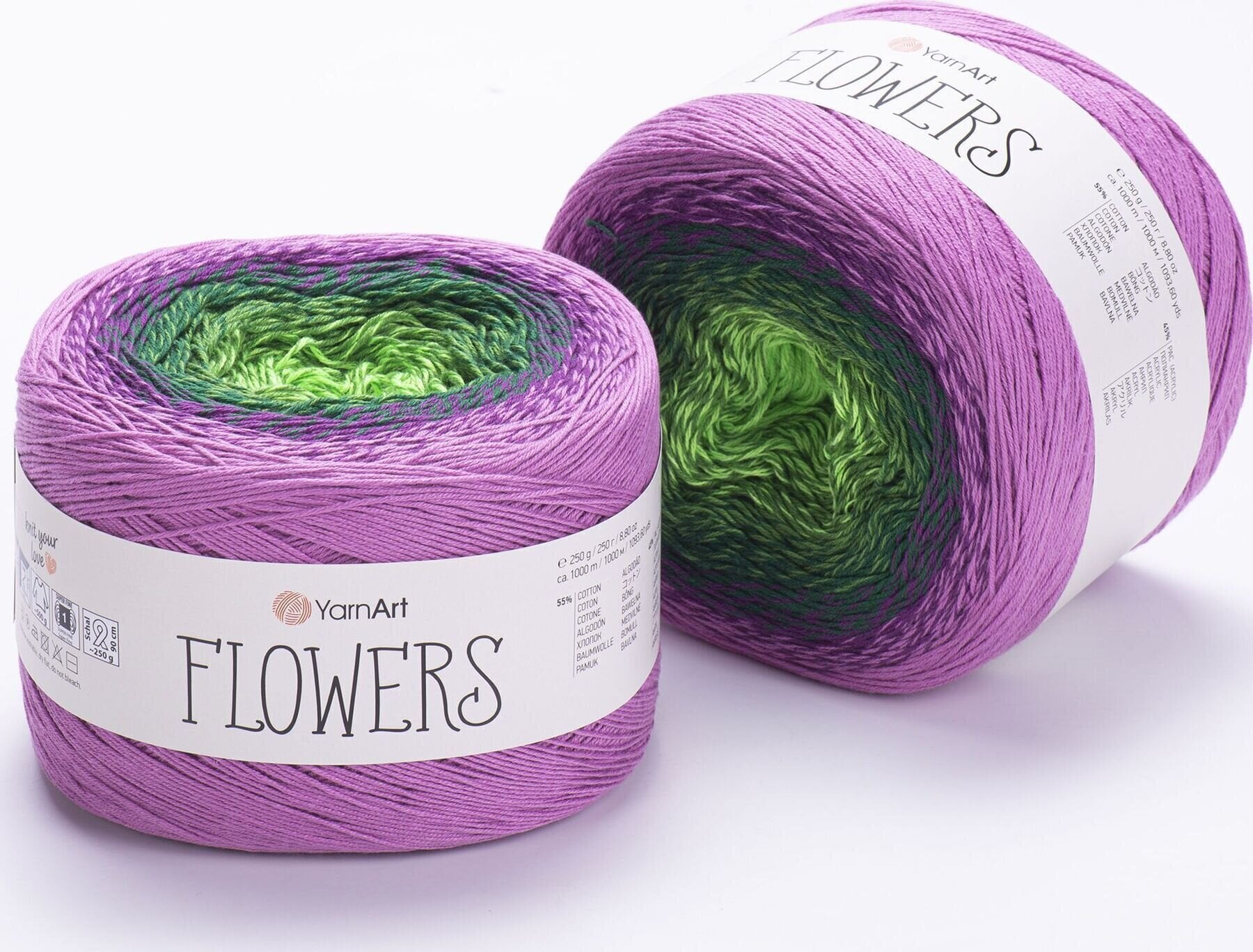 Strickgarn Yarn Art Flowers 313 Strickgarn
