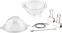 Küünalde tootmine Knorr Prandell 218312184 Candle Mould Ø 80 mm Transparent