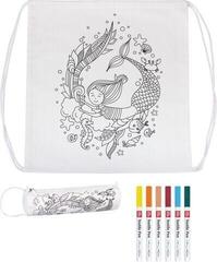 Výtvarná a kreativní sada Knorr Prandell Sports Bag & Pencil Case Mořská panna