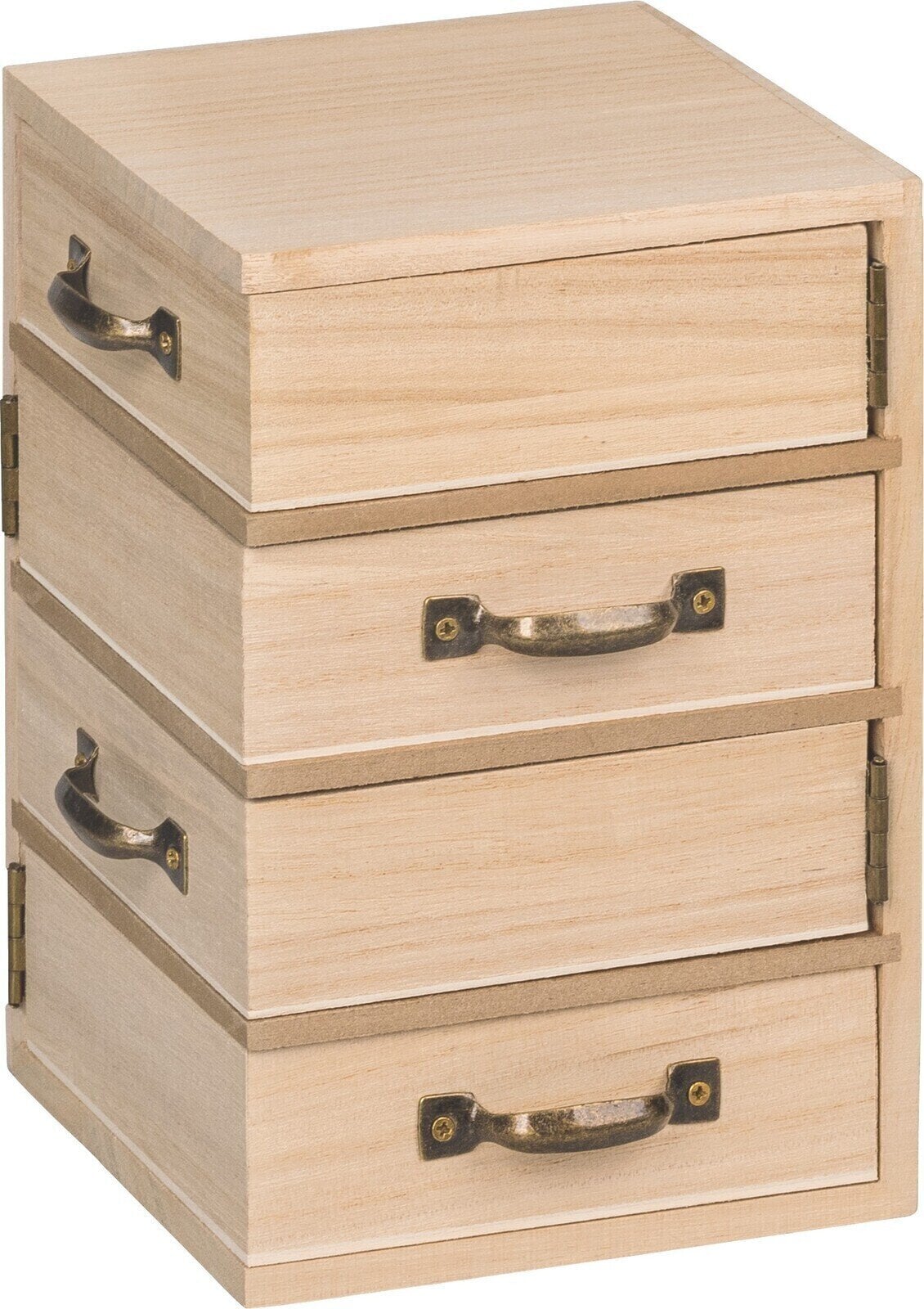 Materiál Knorr Prandell 218735250 Drevená krabica Natural 120×120×185 mm 1
