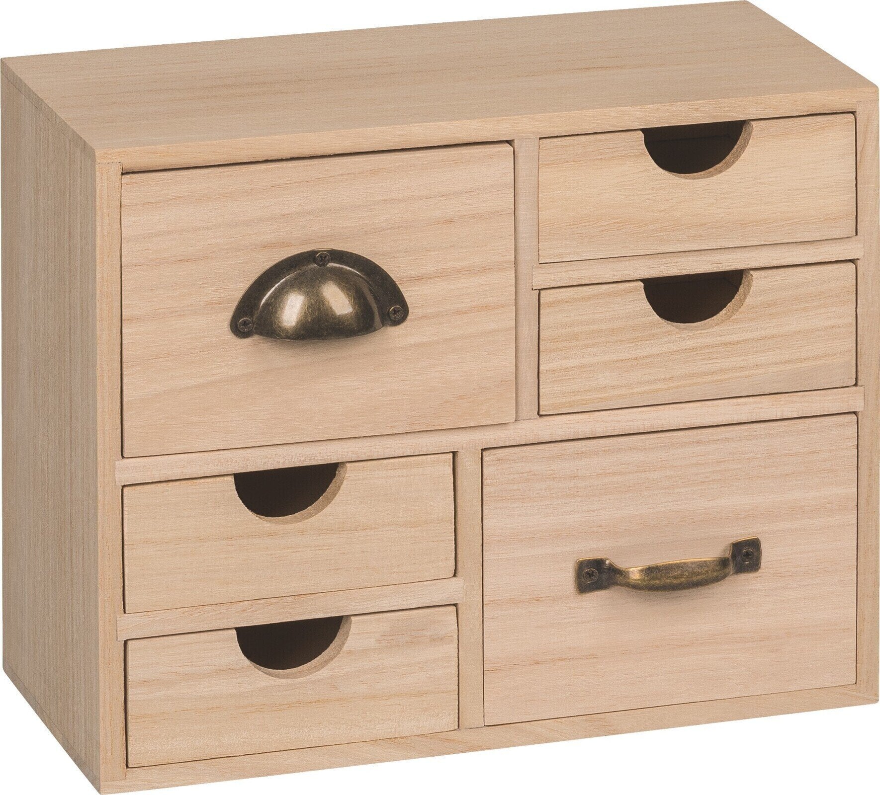 Materjal Knorr Prandell 218735251 Puidust karp Natural 220×95×177 1