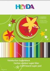 Gekleurd papier Heyda 204772509 24×34 cm Mix 300 gsm Gekleurd papier