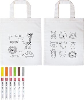 Výtvarná a kreativní sada Knorr Prandell Children's Bags Animals & Zoo - 1