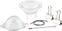 Výroba svíček Knorr Prandell 218312176 Candle Mould Ø 65 mm Transparent