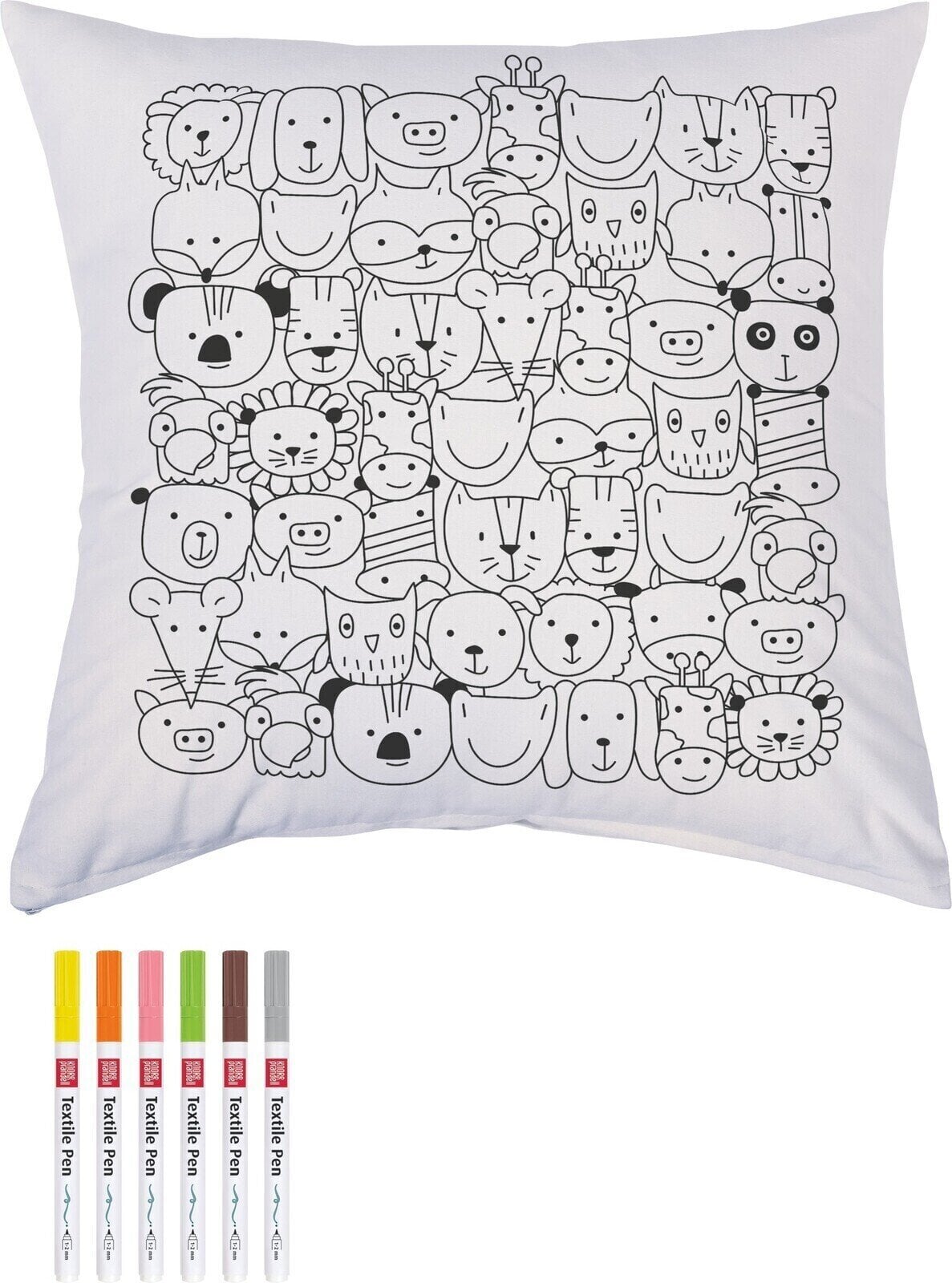 Ensemble artistique et créatif Knorr Prandell Un oreiller Animaux