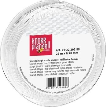 Matériau Knorr Prandell 212220288 Stretch Magic Transparent Ø 0,7 mm × 25 m 1 - 1
