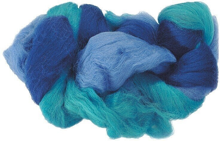 Material Knorr Prandell 212506753 Felt Mix Blue/Turquoise 50 g 1