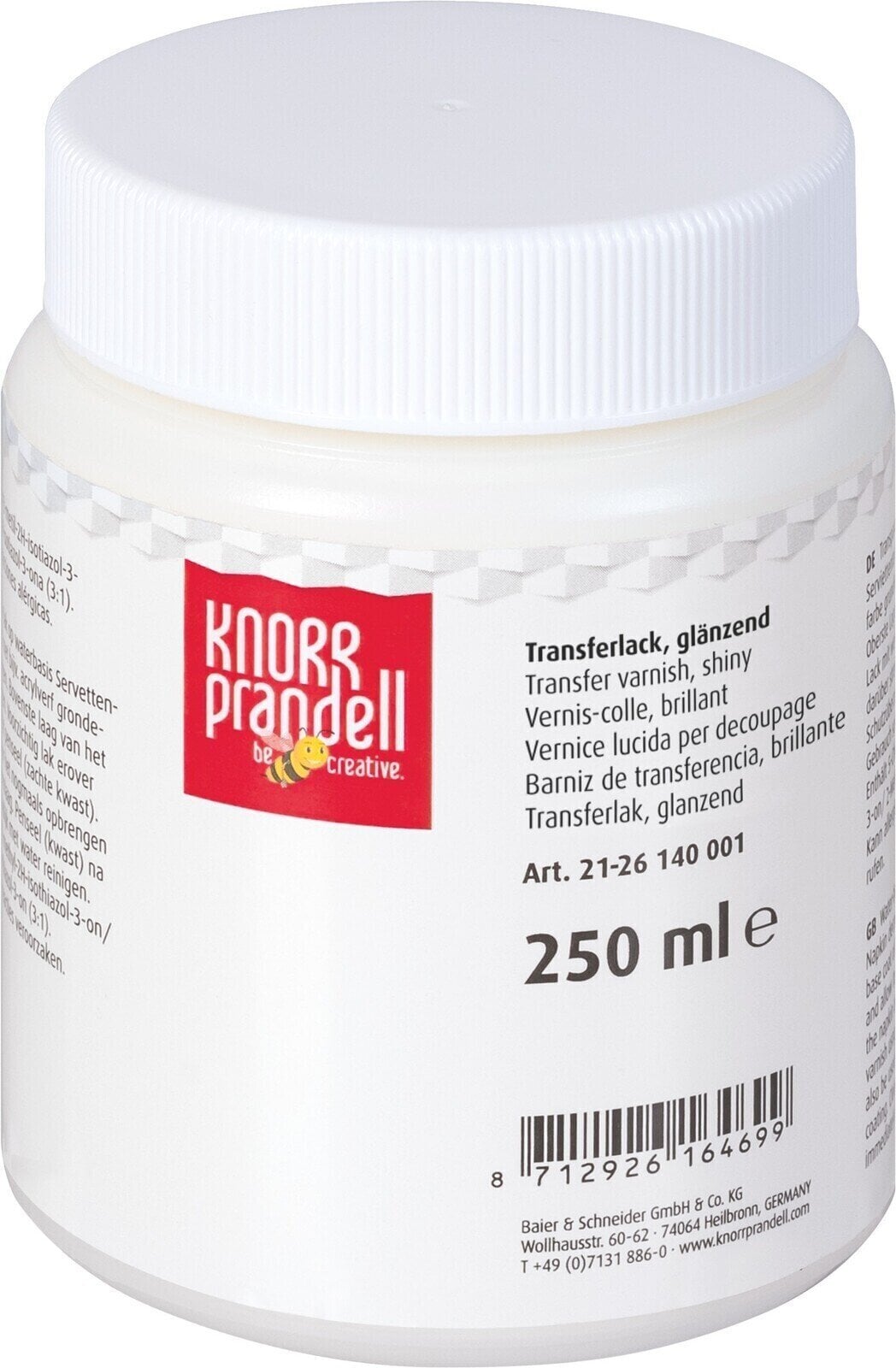 Peindre Knorr Prandell 2126140001 Peindre 250 ml Transparent