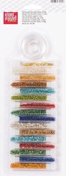 Perlen Knorr Prandell Rocailles Set Transparent Multi-Coloured - 1