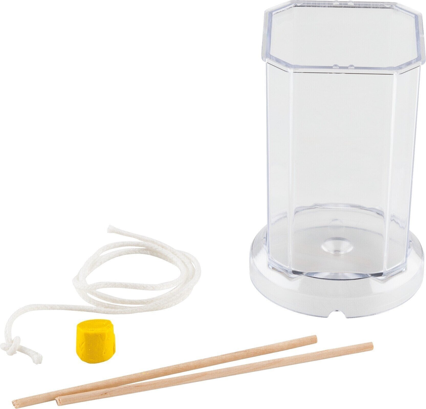 Производство на свещи Knorr Prandell 218312453 Candle Mould 50 × 80 × 50 mm Transparent