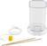 Производство на свещи Knorr Prandell 218312453 Candle Mould 50 × 80 × 50 mm Transparent