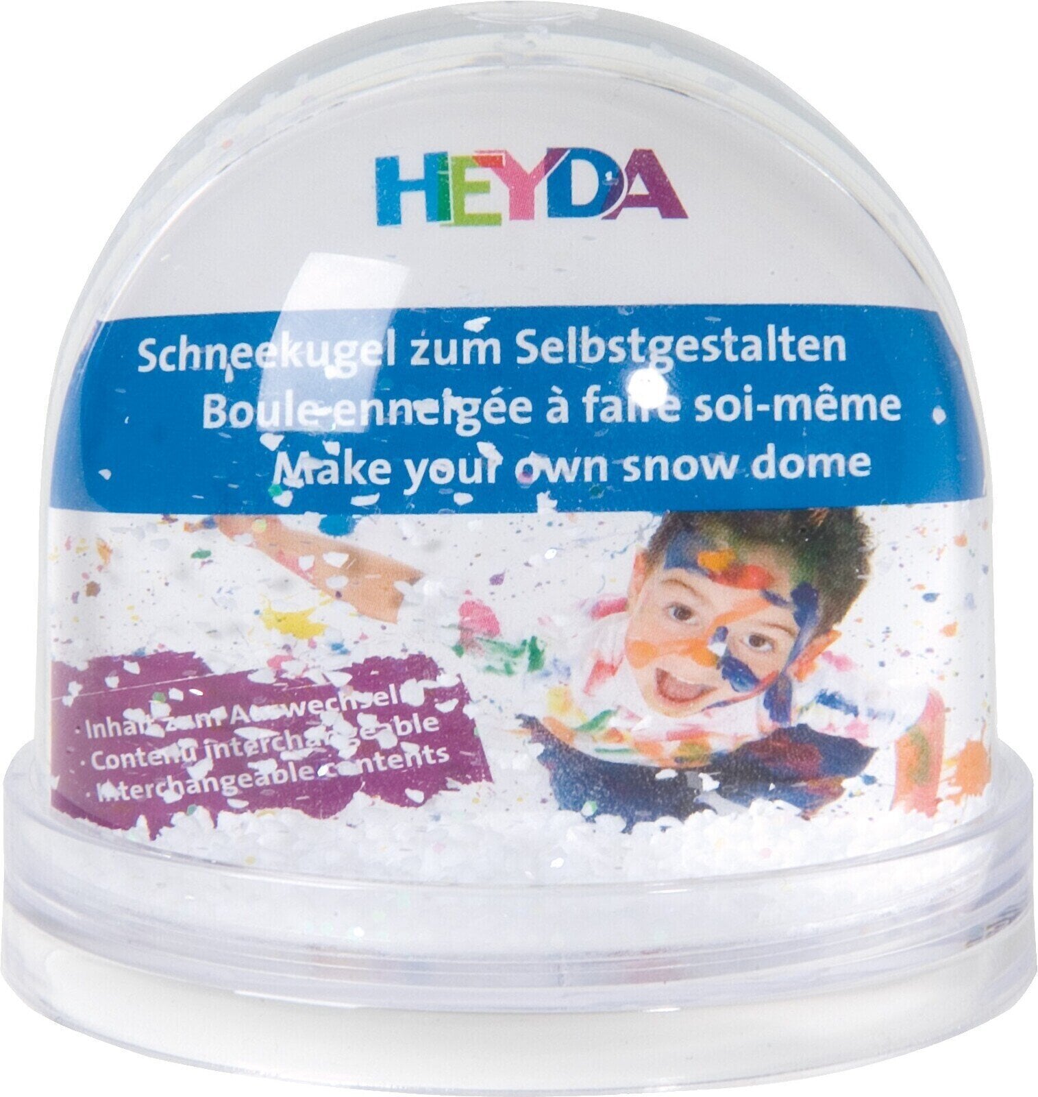 Materiaal Heyda 204888400 Sneeuwbol Transparent S 1