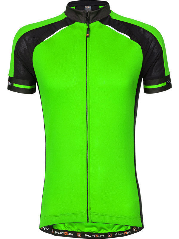 Велосипедна тениска Funkier Firenze Джърси Зелен M