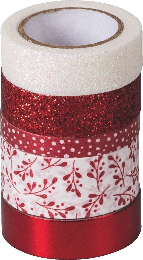 Matériau Heyda 203584522 Ruban décoratif Red Effect Mix 1