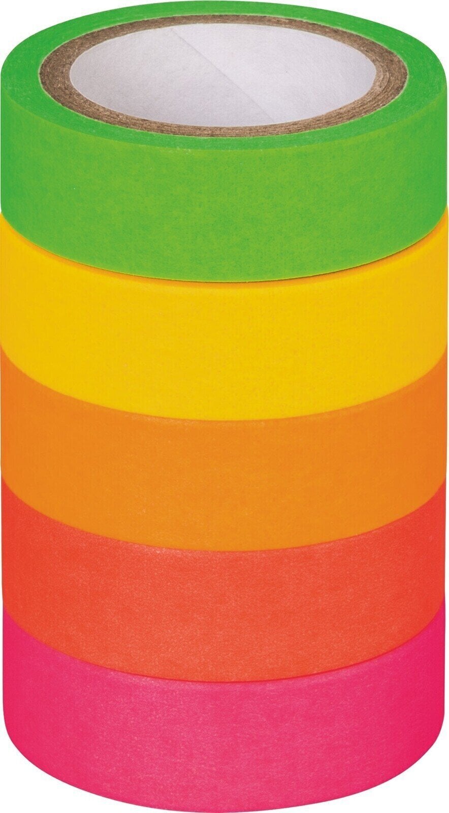 Material Heyda 203584534 Decorative Tape Neon Matt Neon Rainbow 5