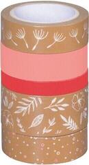 Materijal Heyda 203584559 Dekorativna traka Rose/Natural Natural Leaves 1