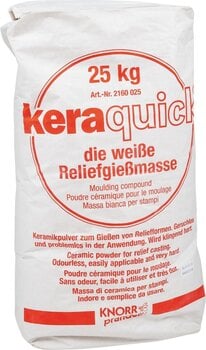 Pâtes à modeler autoséchantes Knorr Prandell 212160025 Pâtes à modeler autoséchantes White 25 kg - 1