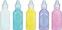 Glue Knorr Prandell 218099230 Glue 5 x 20 ml Rainbow