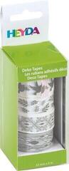 Material Heyda 203584384 Decorative Tape White Festivities “Holy” White/Silver 1