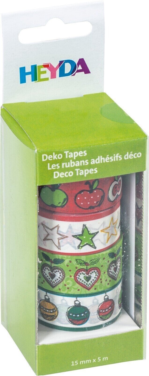 Material Heyda 203584386 Decorative Tape Apples 1
