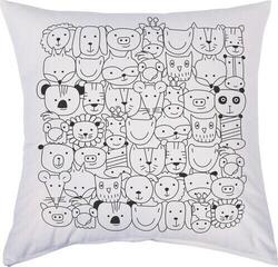 Alat Knorr Prandell 212305470 Cushion Cover White 400×400 mm Životinje