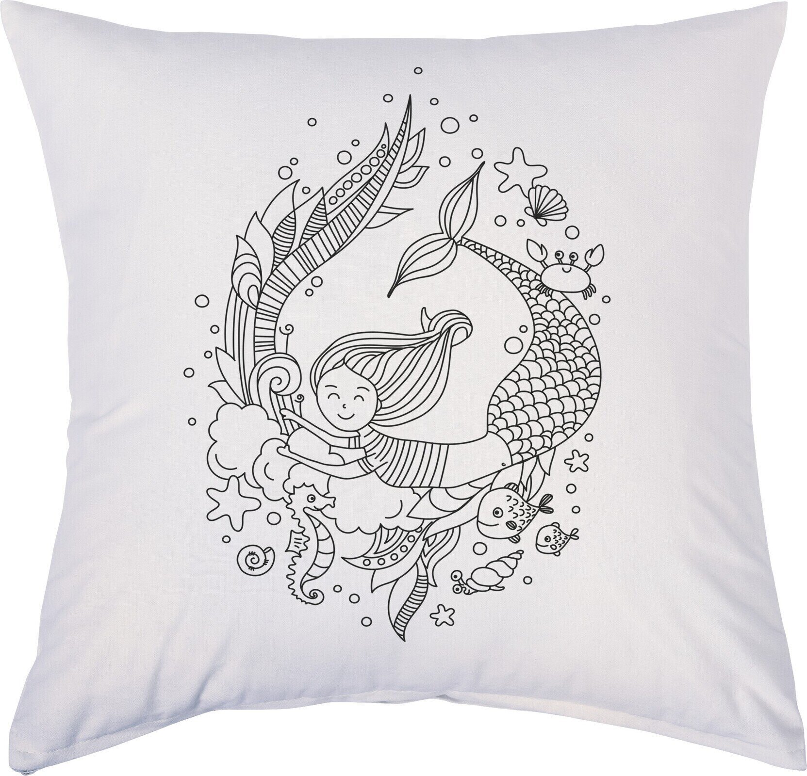Gereedschap Knorr Prandell 212305471 Kussenhoes White 400×400 mm Mermaid