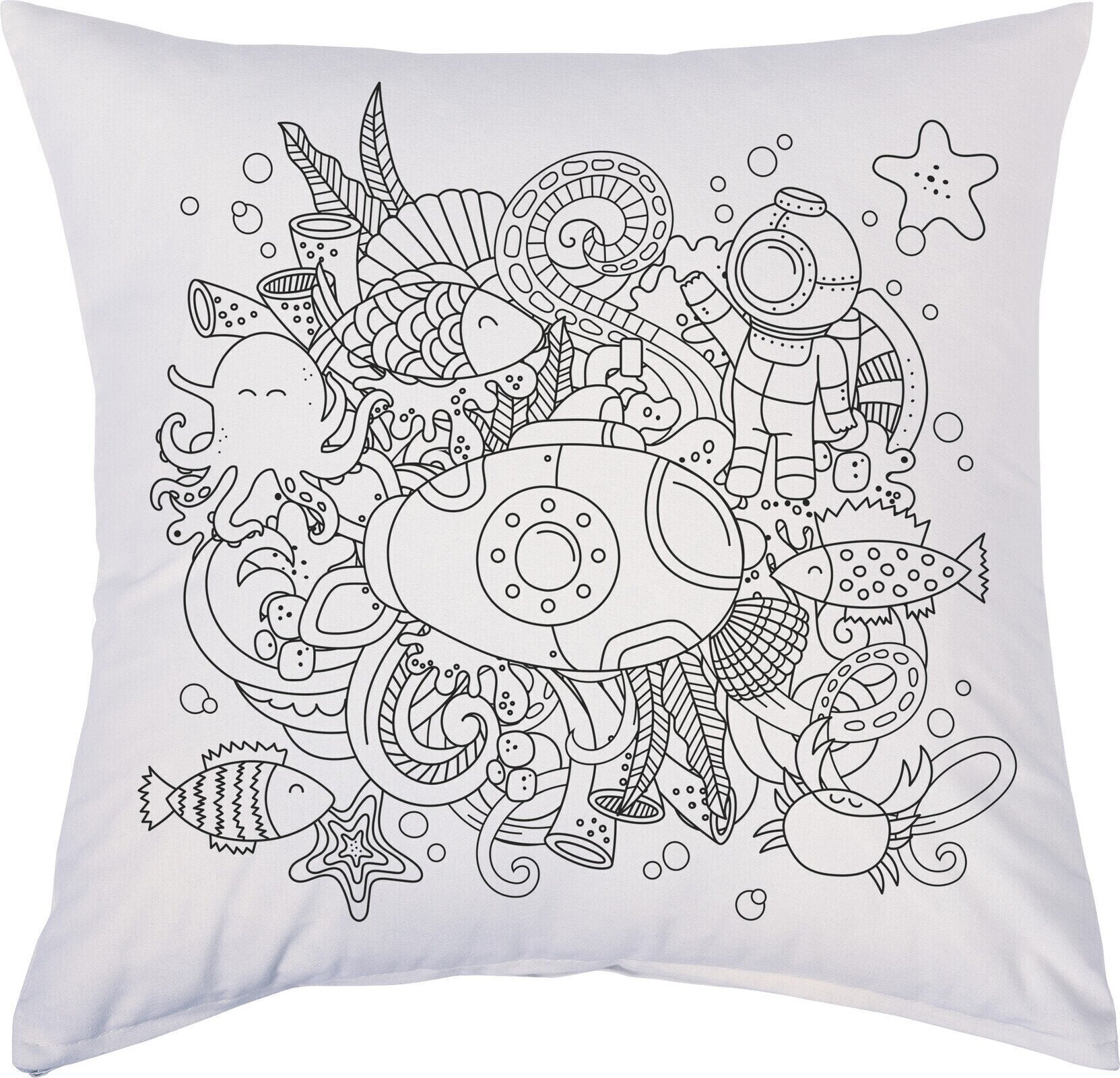 Accesoriu Knorr Prandell 212305472 Față de pernă White 400×400 mm Seaworld