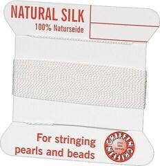 Matériau Knorr Prandell 212438004 Bead Thread White Ø 0,3 mm × 2 m 1