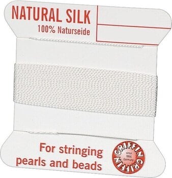Matériau Knorr Prandell 212438004 Fil à perles White Ø 0,3 mm × 2 m 1 - 1