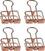 Materiaal Knorr Prandell 216266175 Clips Rose Gold 19 mm 8
