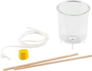 Candle Making Knorr Prandell 218312447 Candle Mould Ø 40 x 45 mm Transparent