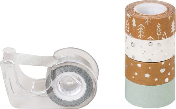 Материал Heyda 203584539 Декоративна лента Natural/Silver 1 - 1
